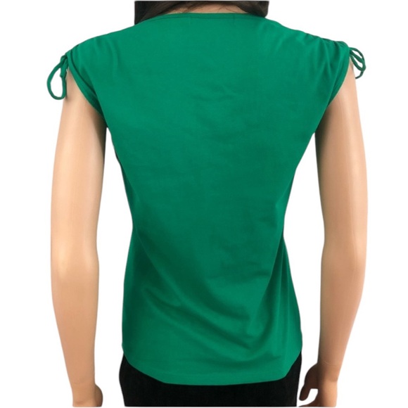 Lauren Ralph Lauren green v neck size small. - Picture 6 of 8